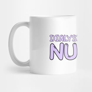 Dialysis Nurse Purple Mug